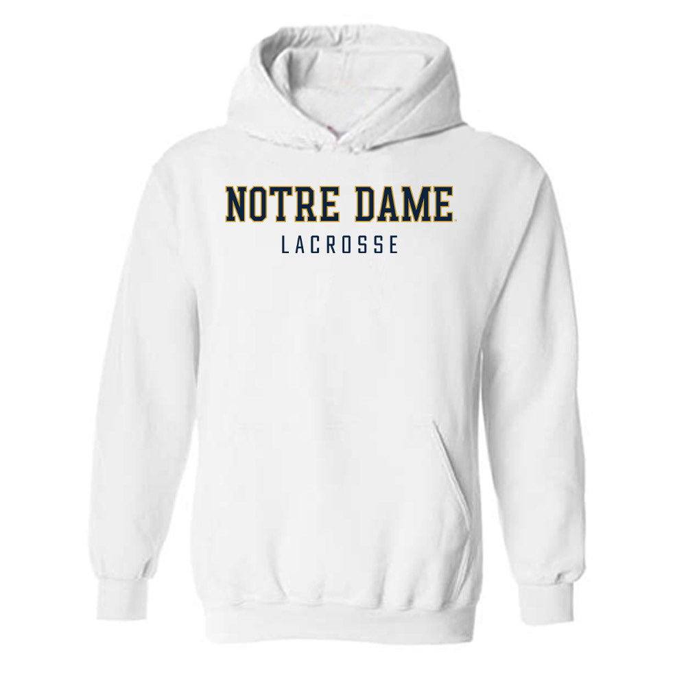 Notre Dame - NCAA Men's Lacrosse : Luke Miller - Classic Shersey Hooded Sweatshirt