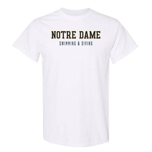 Notre Dame - NCAA Men's Swimming & Diving : Jackson Armour - Classic Shersey T-Shirt-0