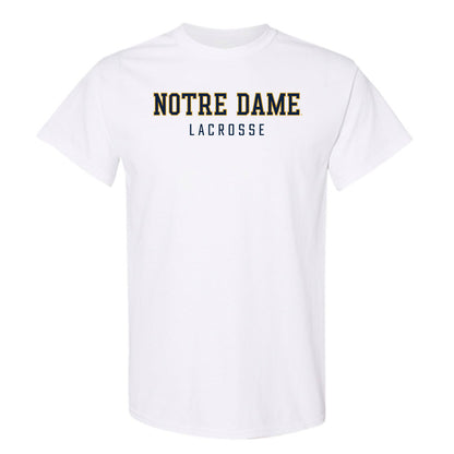 Notre Dame - NCAA Men's Lacrosse : Jake Taylor - Classic Shersey T-Shirt-0