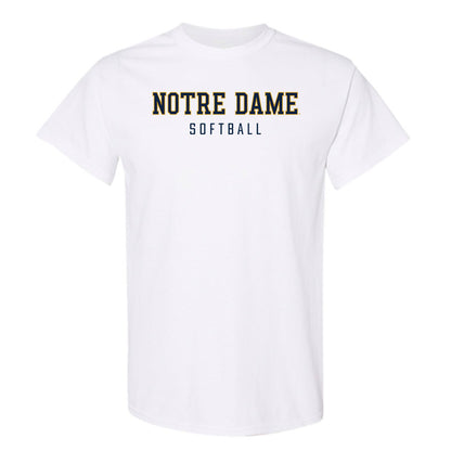 Notre Dame - NCAA Softball : Rebecca Eckart - Classic Shersey T-Shirt