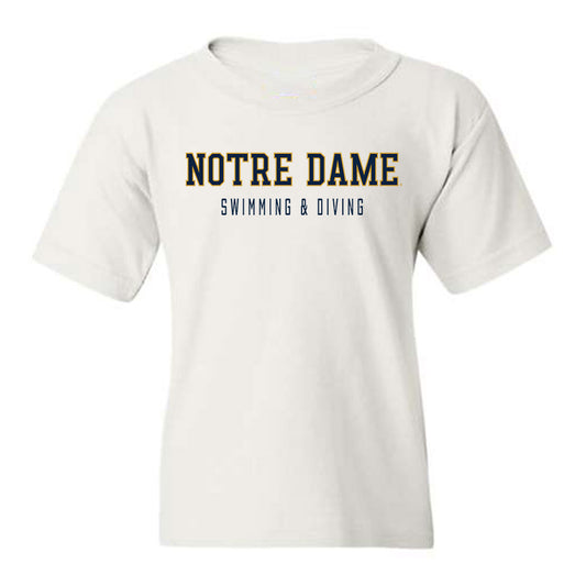 Notre Dame - NCAA Men's Swimming & Diving : James Edge - Classic Shersey Youth T-Shirt