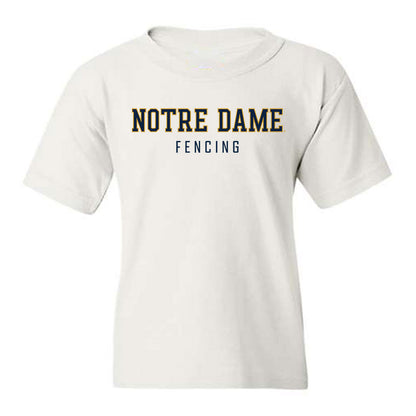 Notre Dame - NCAA Men's Fencing : Jonathan Hamilton-Meikle - Classic Shersey Youth T-Shirt-0