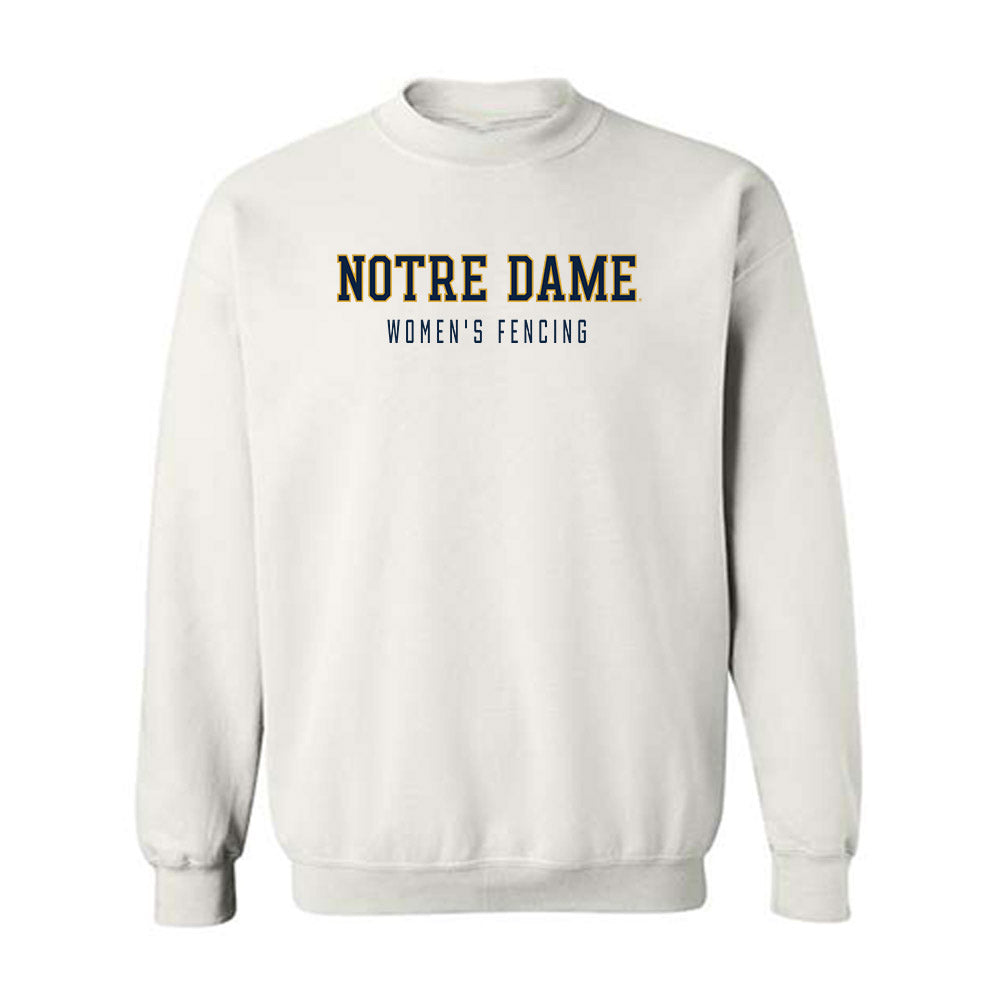 Notre Dame - NCAA Women's Fencing : Atara Greenbaum - Classic Shersey Crewneck Sweatshirt-0