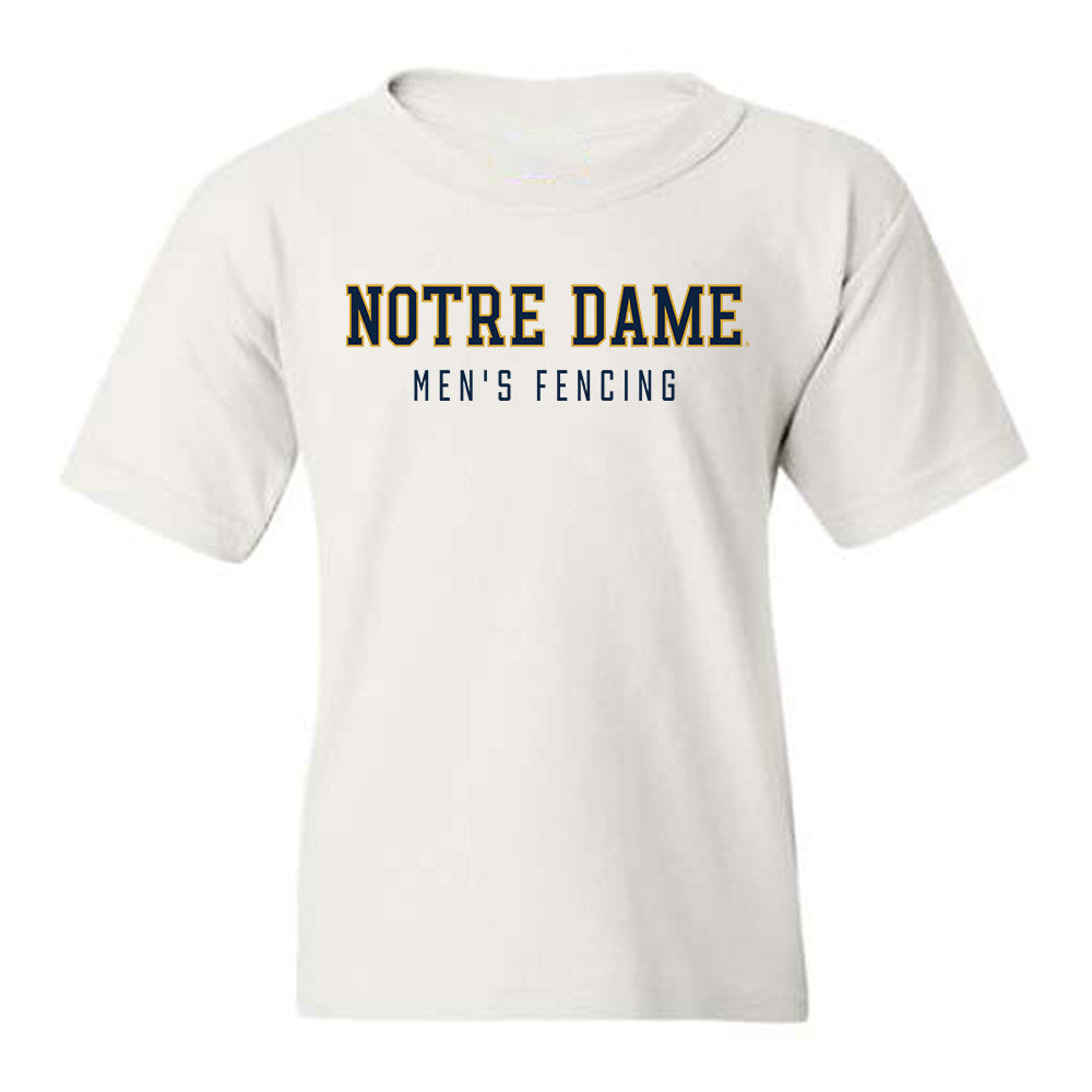 Notre Dame - NCAA Men's Fencing : Dylan Hooshi - Classic Shersey Youth T-Shirt