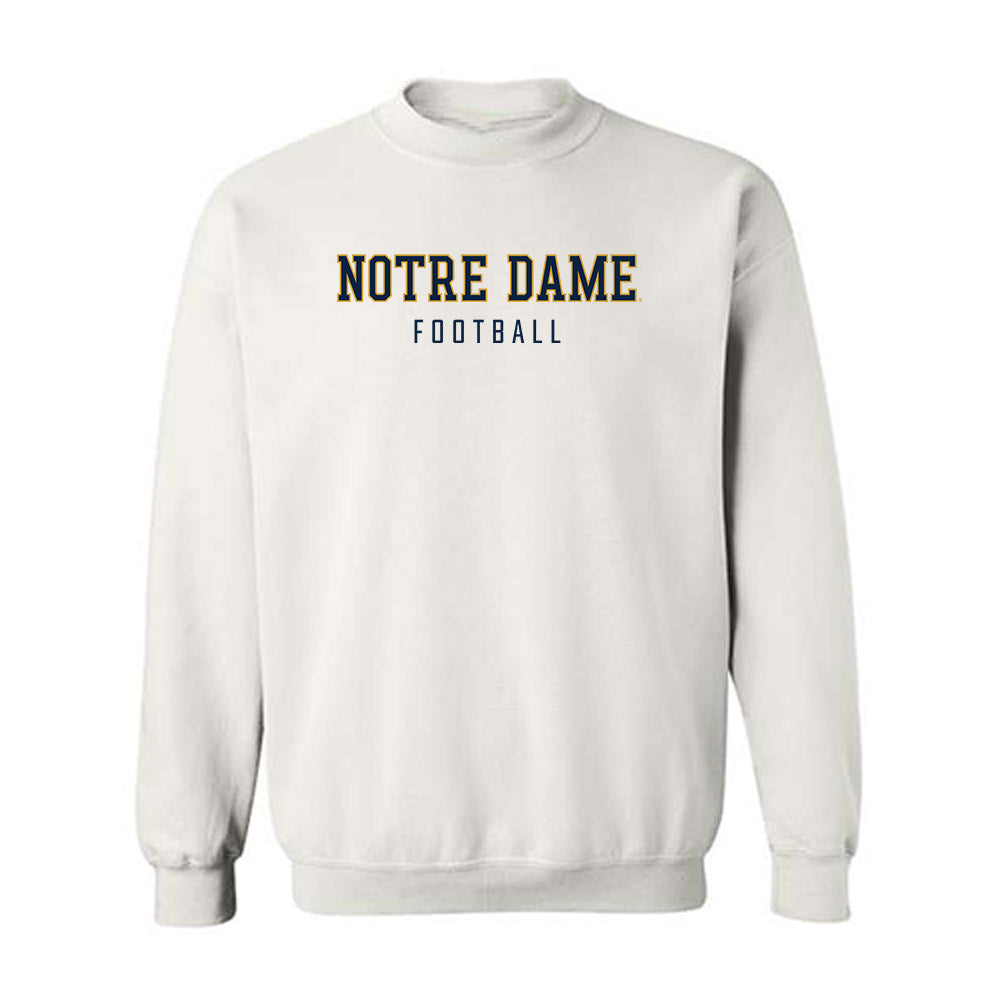 Notre Dame - NCAA Football : Tyrus Washington - Classic Shersey Crewneck Sweatshirt-0