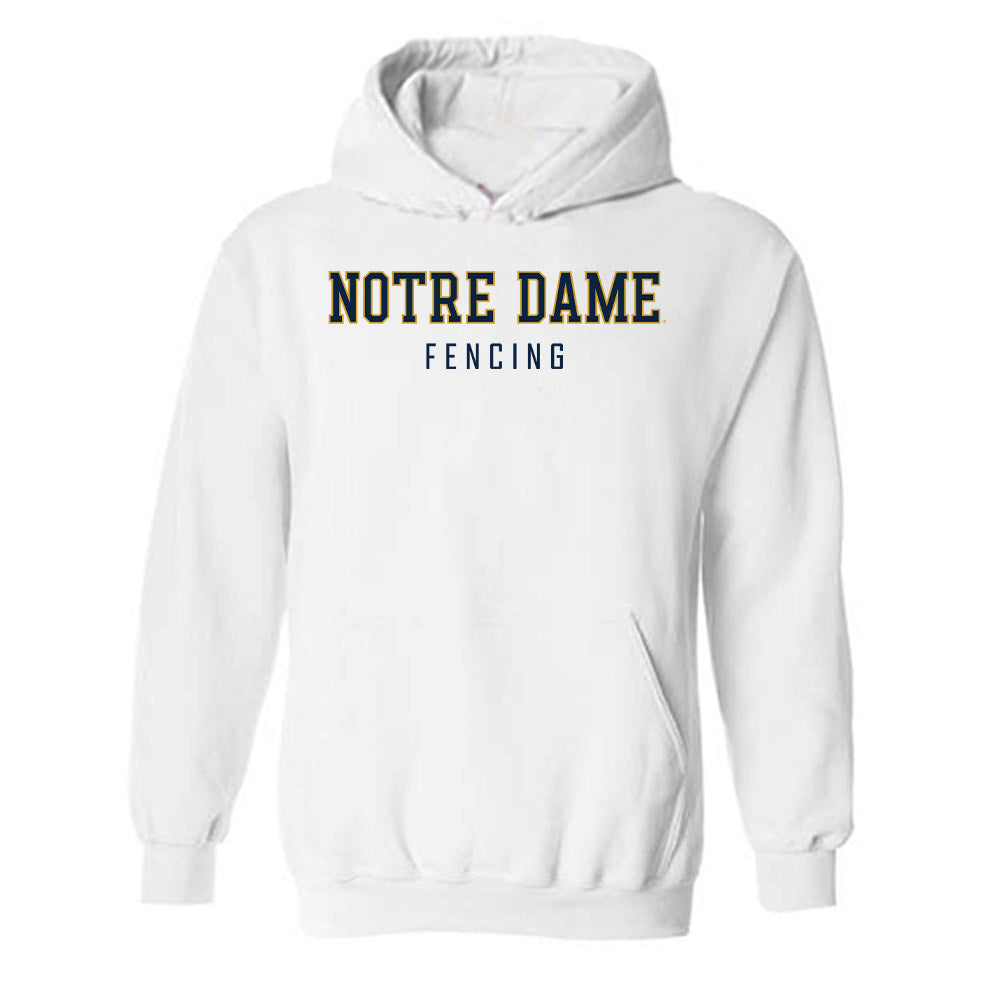 Notre Dame - NCAA Women's Fencing : Jadeyn Williams - Classic Shersey Hooded Sweatshirt