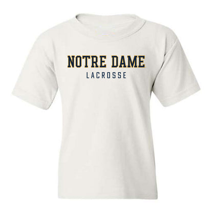 Notre Dame - NCAA Men's Lacrosse : Luke Crowe - Classic Shersey Youth T-Shirt