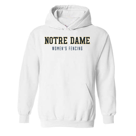 Notre Dame - NCAA Women's Fencing : Sedna Gandhi - Classic Shersey Hooded Sweatshirt