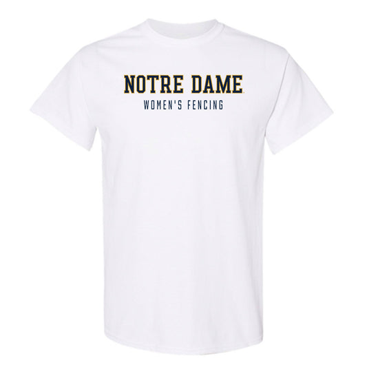Notre Dame - NCAA Women's Fencing : Sedna Gandhi - Classic Shersey T-Shirt