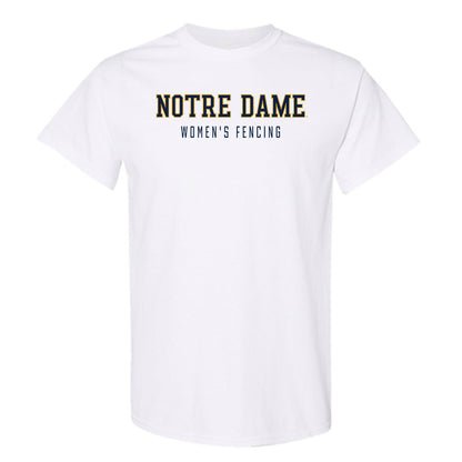 Notre Dame - NCAA Women's Fencing : Atara Greenbaum - Classic Shersey T-Shirt-0