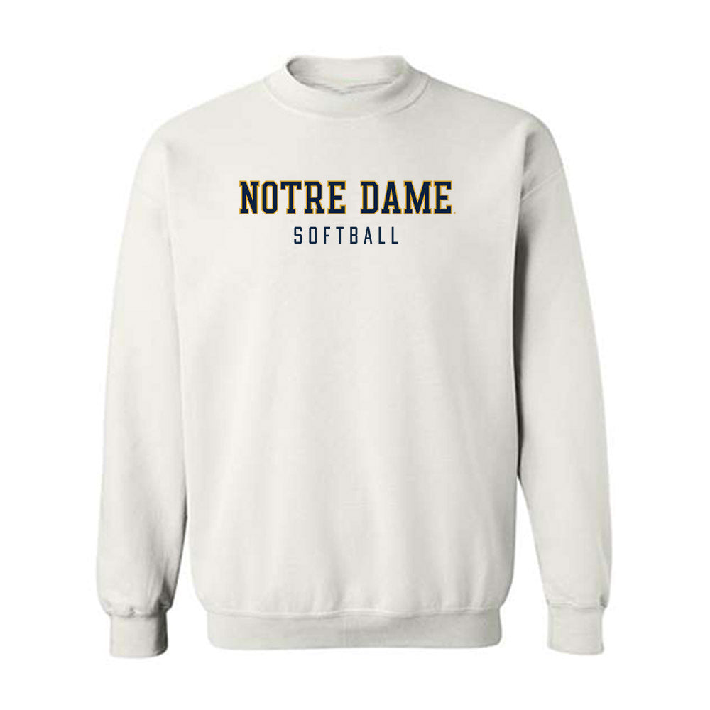 Notre Dame - NCAA Softball : Micaela Kastor - Classic Shersey Crewneck Sweatshirt-0