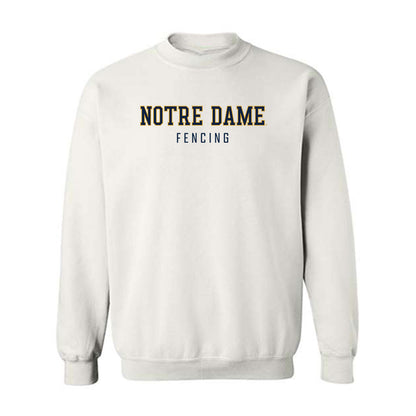 Notre Dame - NCAA Men's Fencing : Jonathan Hamilton-Meikle - Classic Shersey Crewneck Sweatshirt-0