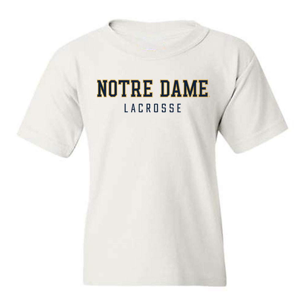 Notre Dame - NCAA Men's Lacrosse : Jake Taylor - Classic Shersey Youth T-Shirt-0