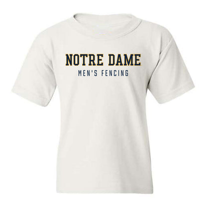 Notre Dame - NCAA Men's Fencing : Dominic Joseph - Classic Shersey Youth T-Shirt