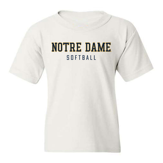 Notre Dame - NCAA Softball : Rebecca Eckart - Classic Shersey Youth T-Shirt