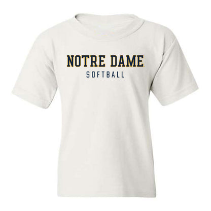 Notre Dame - NCAA Softball : Sydny Poeck - Classic Shersey Youth T-Shirt