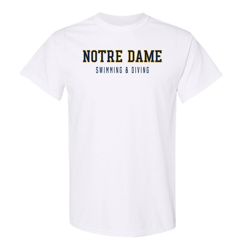 Notre Dame - NCAA Men's Swimming & Diving : Min-Gyo Jang - Classic Shersey T-Shirt-0