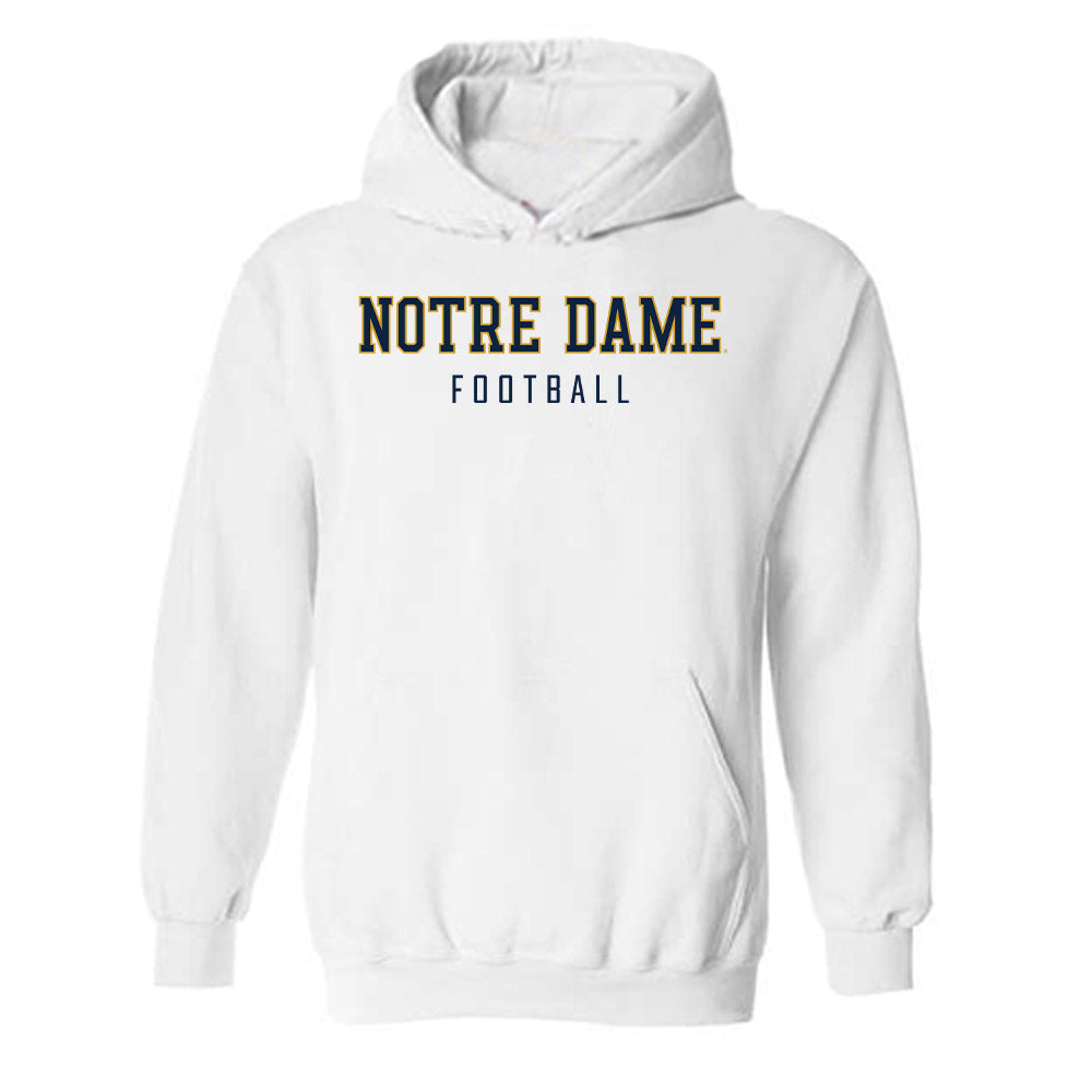 Notre Dame - NCAA Football : Quentin Autry - Classic Shersey Hooded Sweatshirt