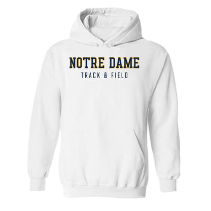 Notre Dame - NCAA Men's Track & Field : Travis Spader - Classic Shersey Hooded Sweatshirt