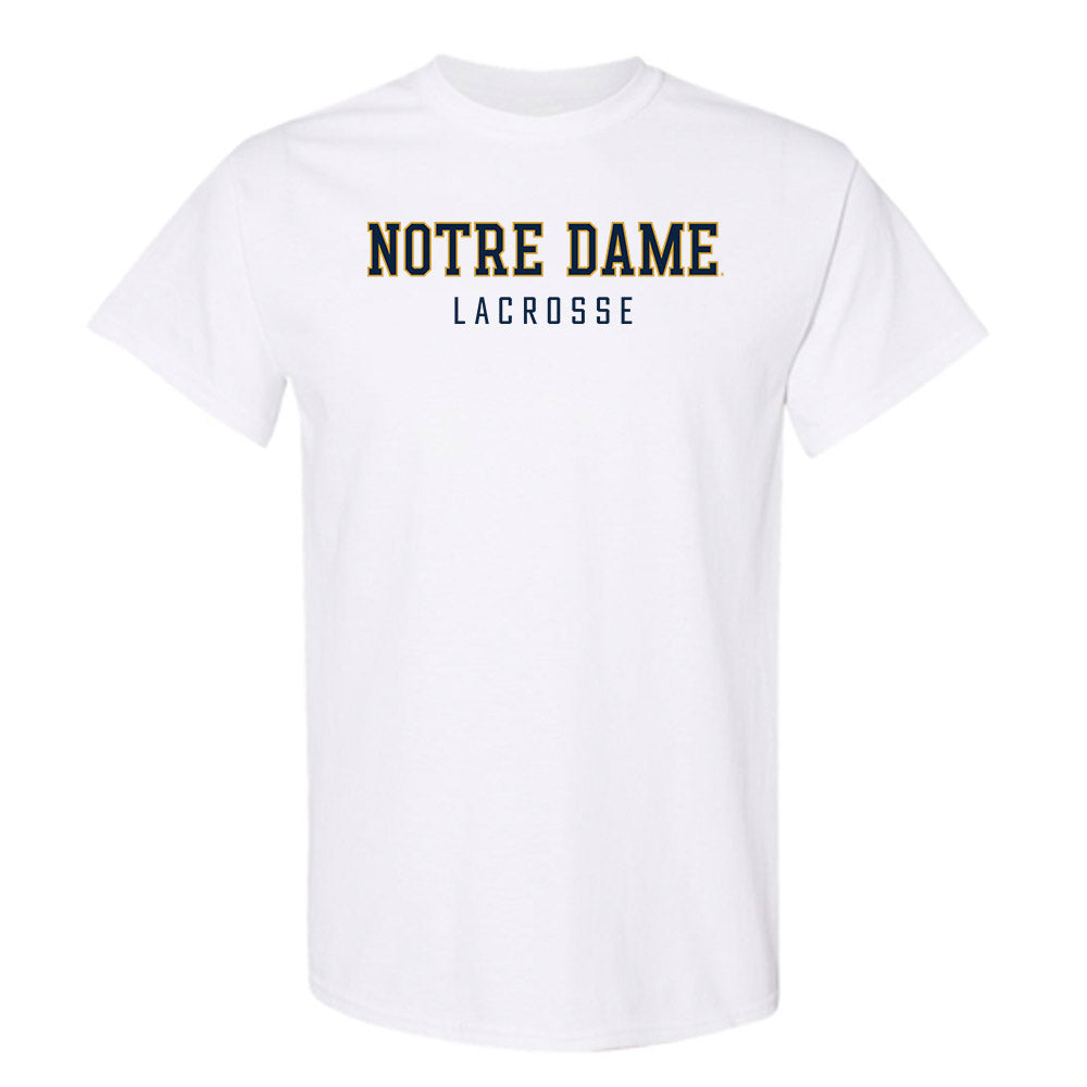 Notre Dame - NCAA Men's Lacrosse : Thomas Ricciardelli - Classic Shersey T-Shirt-0