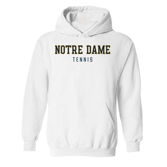 Notre Dame - NCAA Women's Tennis : Bianca Molnar - Classic Shersey Hooded Sweatshirt-0