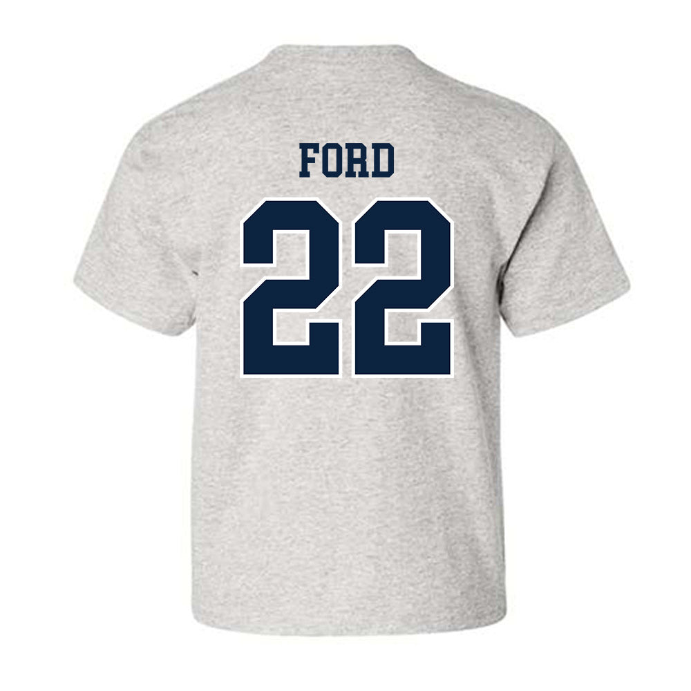Notre Dame - NCAA Football : Devyn Ford - Classic Shersey Youth T-Shirt-1