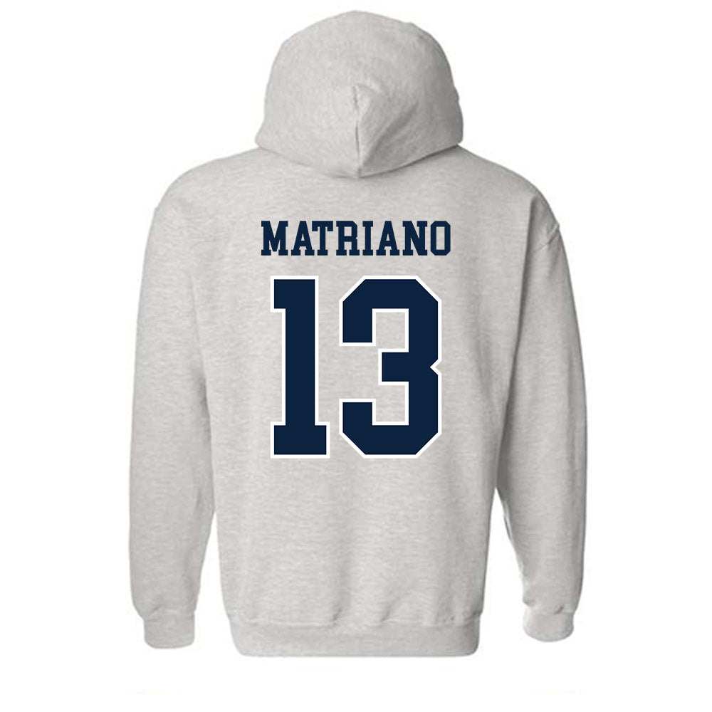 Notre Dame - NCAA Women's Soccer : Delaney Matriano - Classic Shersey Hooded Sweatshirt-1