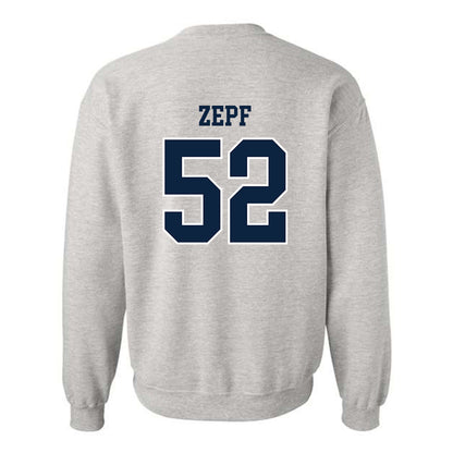 Notre Dame - NCAA Men's Lacrosse : Alex Zepf - Classic Shersey Crewneck Sweatshirt-1