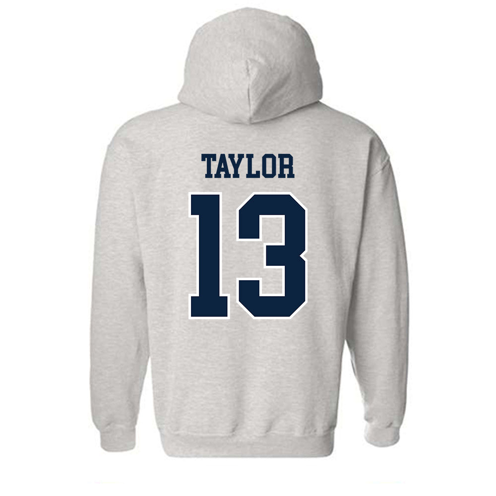 Notre Dame - NCAA Men's Lacrosse : Jake Taylor - Classic Shersey Hooded Sweatshirt-1