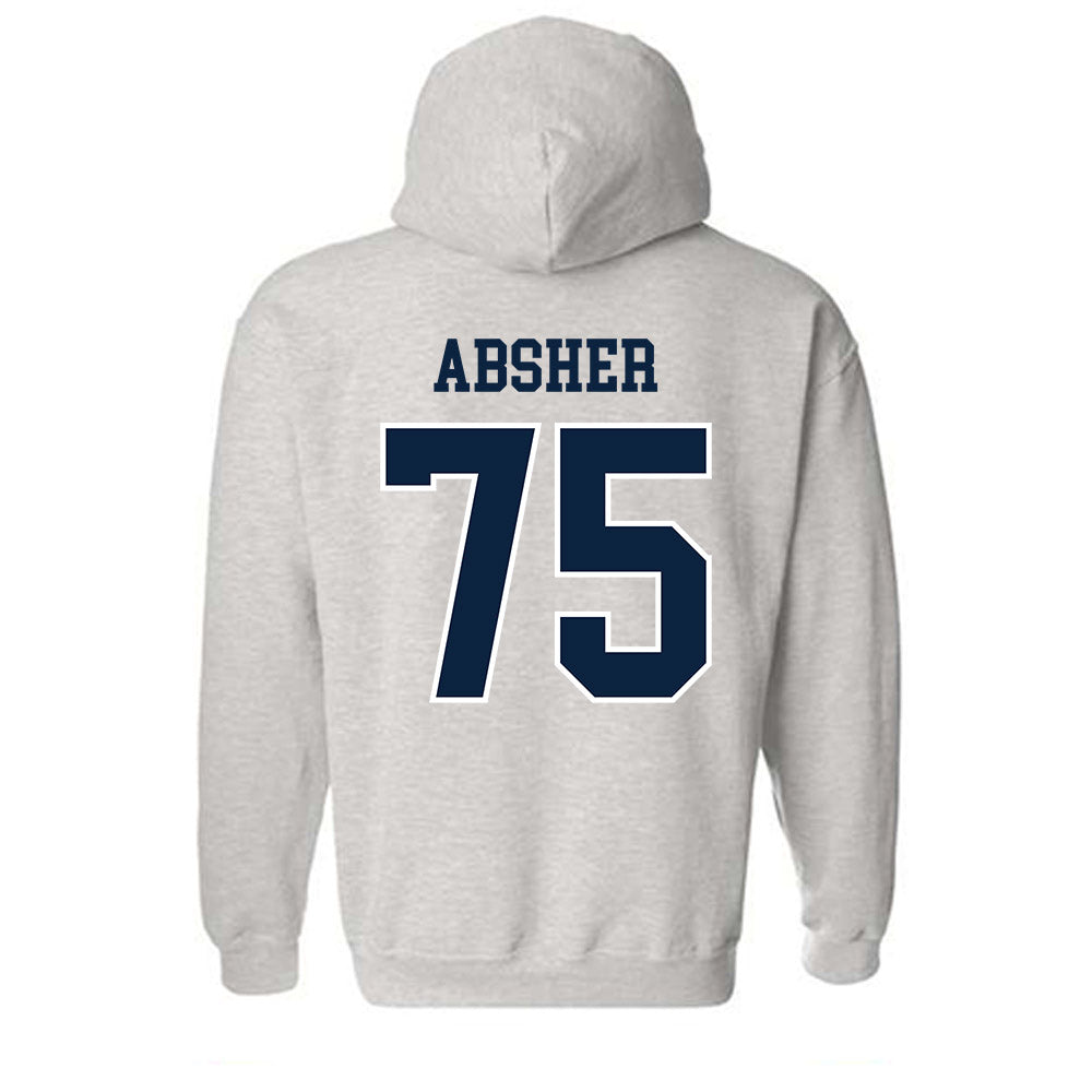 Notre Dame - NCAA Football : Sullivan Absher - Classic Shersey Hooded Sweatshirt-1