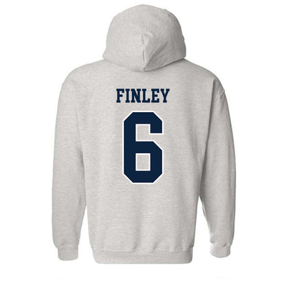 Notre Dame - NCAA Men's Lacrosse : Fisher Finley - Classic Shersey Hooded Sweatshirt-1