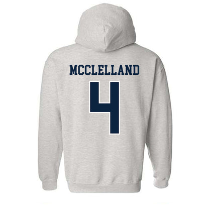 Notre Dame - NCAA Women's Lacrosse : Ellie McClelland - Classic Shersey Hooded Sweatshirt-1