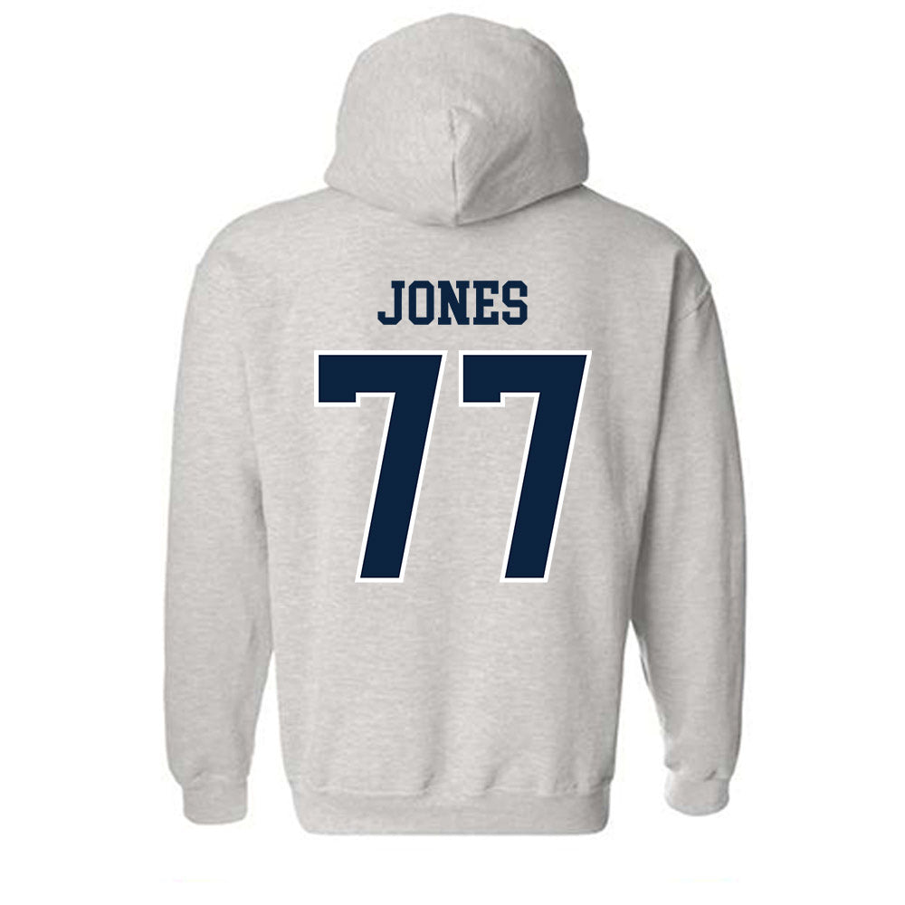 Notre Dame - NCAA Football : Peter Jones - Classic Shersey Hooded Sweatshirt-1