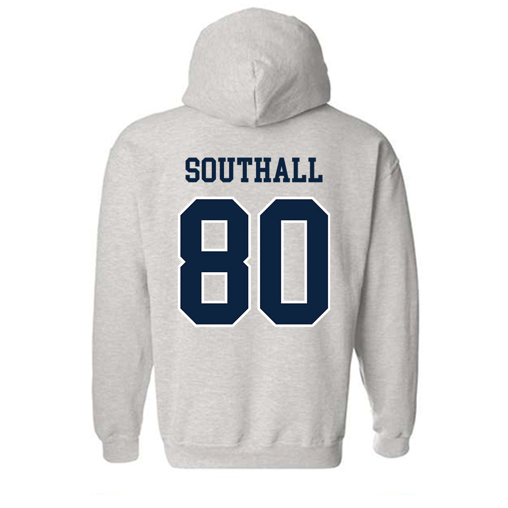 Notre Dame - NCAA Football : Xavier Southall - Classic Shersey Hooded Sweatshirt-1
