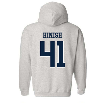 Notre Dame - NCAA Football : Donovan Hinish - Classic Shersey Hooded Sweatshirt-1