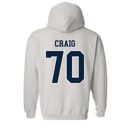 Notre Dame - NCAA Football : Ashton Craig - Classic Shersey Hooded Sweatshirt-1