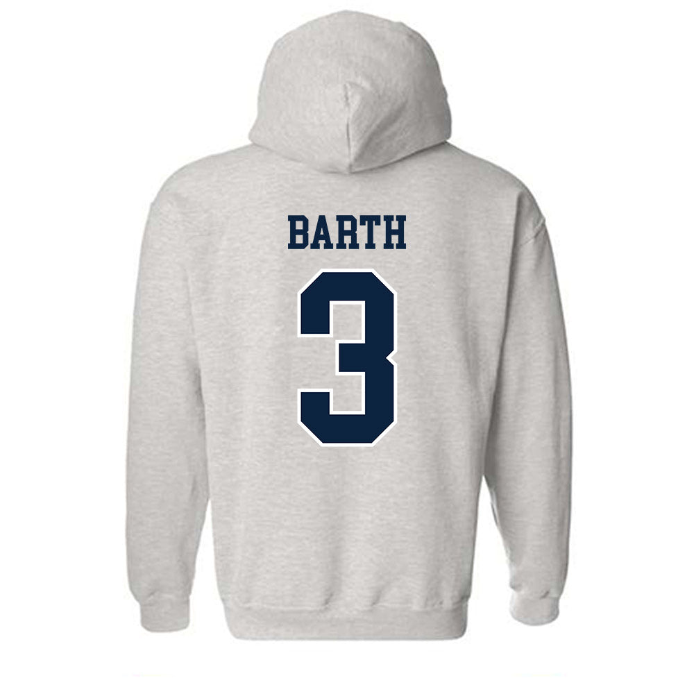 Notre Dame - NCAA Baseball : Mason Barth - Classic Shersey Hooded Sweatshirt-1