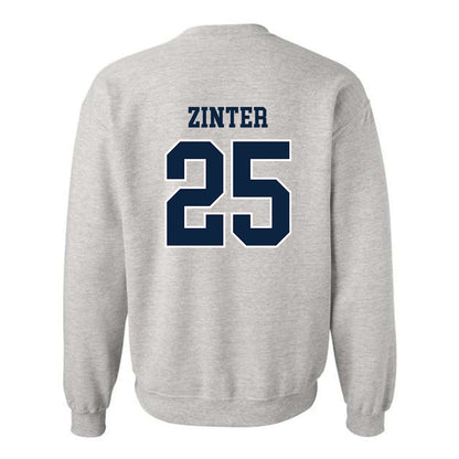 Notre Dame - NCAA Football : Preston Zinter - Classic Shersey Crewneck Sweatshirt-1