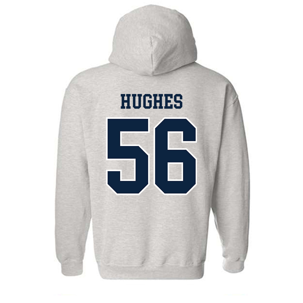 Notre Dame - NCAA Football : Elijah Hughes - Classic Shersey Hooded Sweatshirt-1