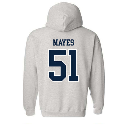 Notre Dame - NCAA Baseball : Justin Mayes - Classic Shersey Hooded Sweatshirt-1