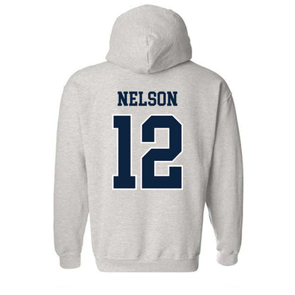 Notre Dame - NCAA Men's Ice Hockey : Henry Nelson - Classic Shersey Hooded Sweatshirt