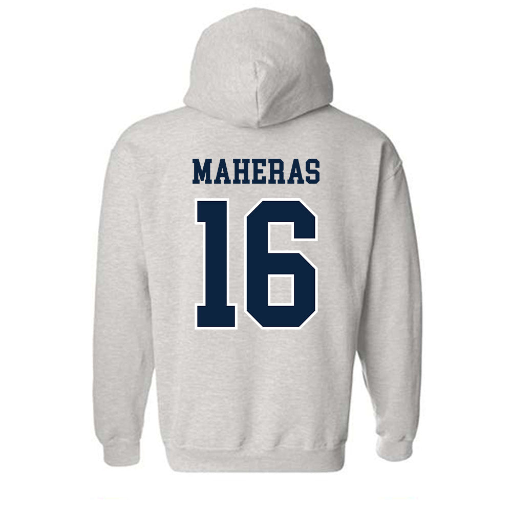 Notre Dame - NCAA Men's Lacrosse : Will Maheras - Classic Shersey Hooded Sweatshirt-1