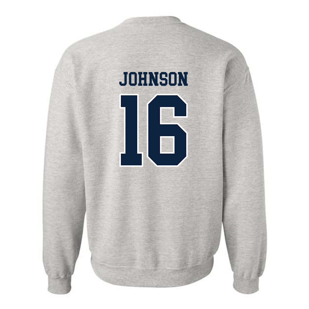 Notre Dame - NCAA Football : Tae Johnson - Classic Shersey Crewneck Sweatshirt-1