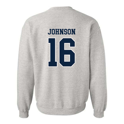 Notre Dame - NCAA Football : Tae Johnson - Classic Shersey Crewneck Sweatshirt-1