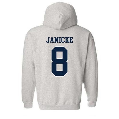 Notre Dame - NCAA Men's Ice Hockey : Justin Janicke - Classic Shersey Hooded Sweatshirt