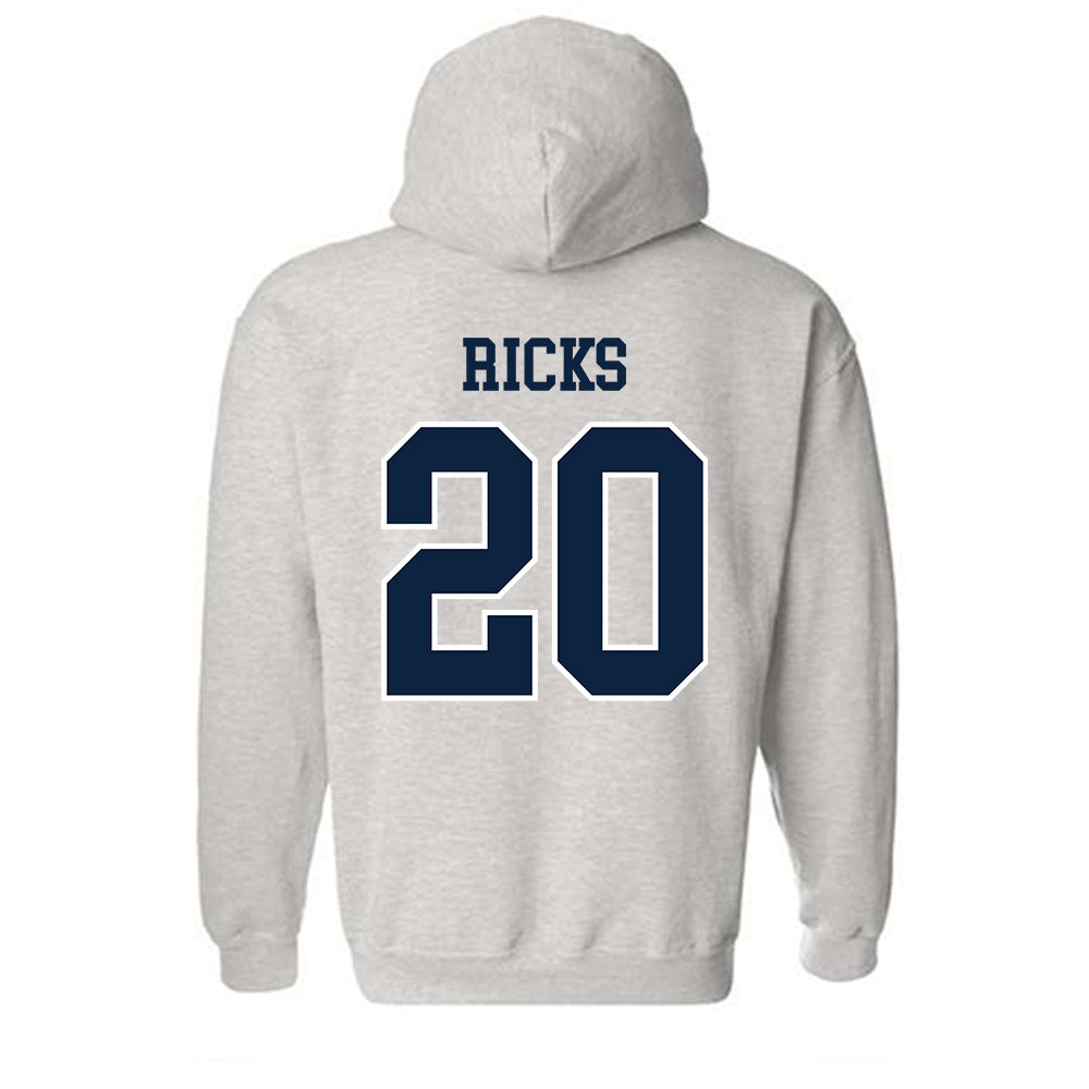 Notre Dame - NCAA Baseball : Caleb Ricks - Classic Shersey Hooded Sweatshirt-1