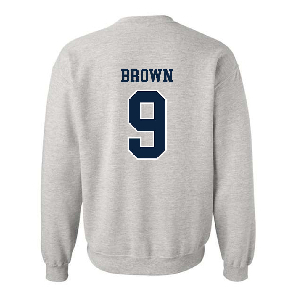 Notre Dame - NCAA Men's Ice Hockey : Cole Brown - Classic Shersey Crewneck Sweatshirt-1