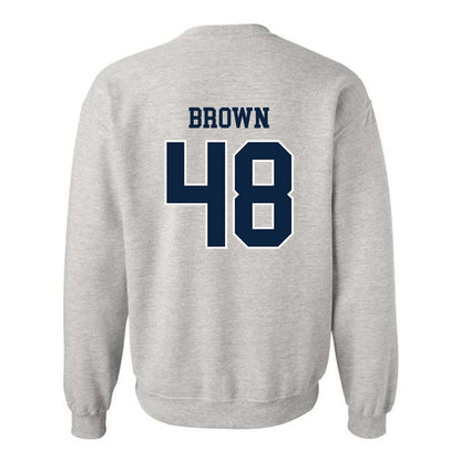 Notre Dame - NCAA Football : Mick Brown - Classic Shersey Crewneck Sweatshirt-1
