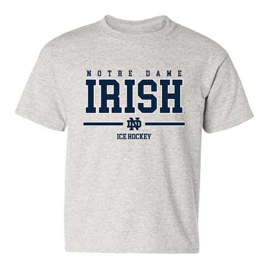 Notre Dame - NCAA Men's Ice Hockey : Carter Slaggert - Classic Shersey Youth T-Shirt-0