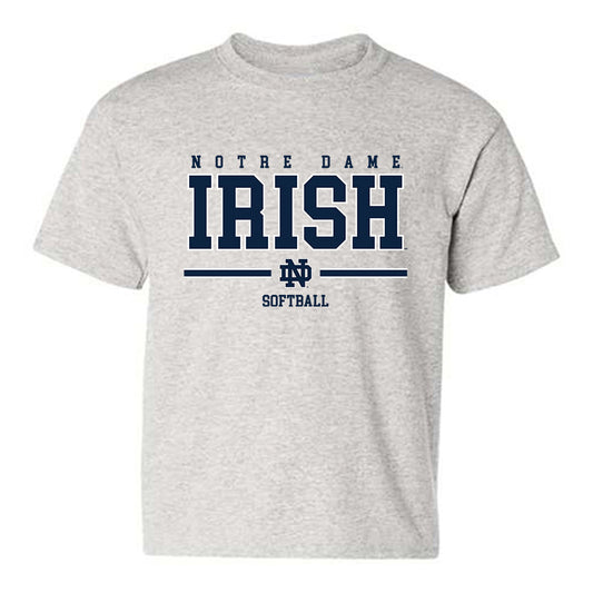 Notre Dame - NCAA Softball : Micaela Kastor - Classic Shersey Youth T-Shirt-0